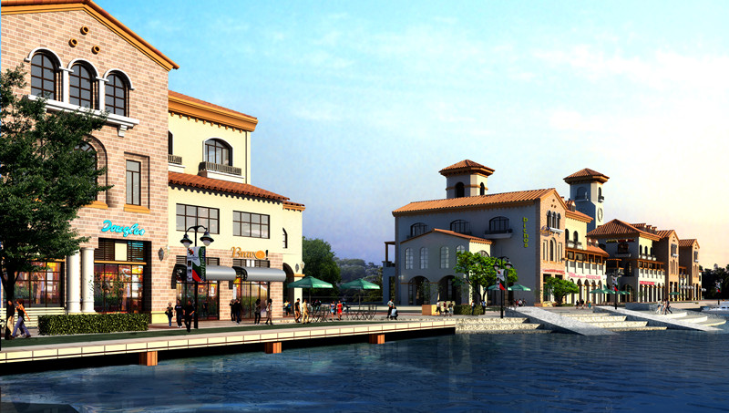 柳青河商业文化水街